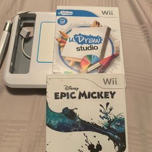 Nintendo Wii Drawing games
